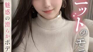 柔らかニットのモテ彼女〜魅惑の滑らかボディライン〜